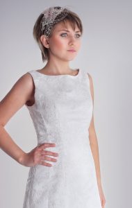 161-3-190x300 Escote barco del vestido de novia 161